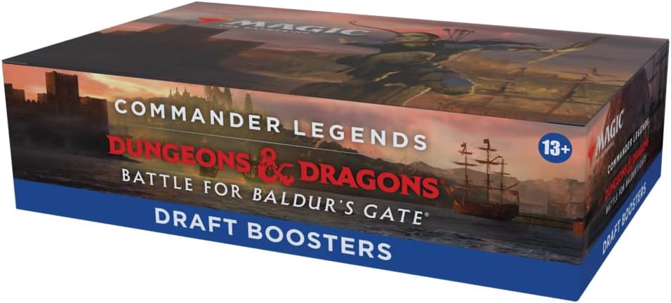 Magic the Gathering Commander Legends Battle for Baldurs Gate Draft Boosters (24 Boosters Per Display) — product image 2