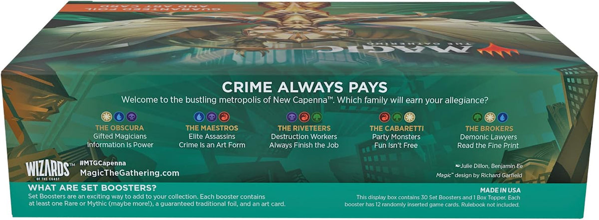 Magic the Gathering Streets of New Capenna Set Booster (30 Boosters Per Display) — product image 6