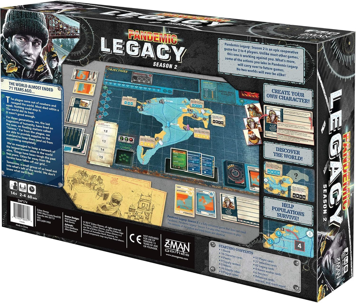 Pandemic Legacy Season 2 (Black Edition) — product image 3