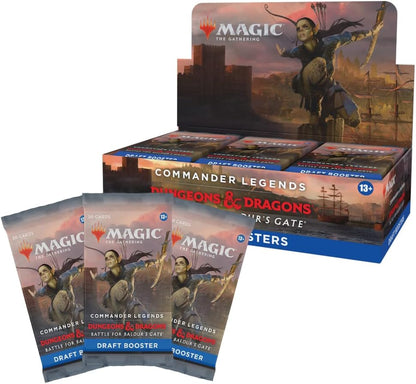 Magic the Gathering Commander Legends Battle for Baldurs Gate Draft Boosters (24 Boosters Per Display) — product image 6