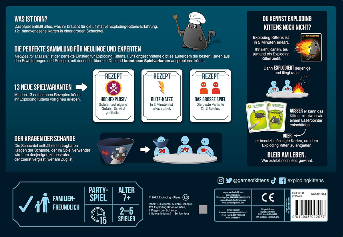 Exploding Kittens Recipes For Disaster — product image 3