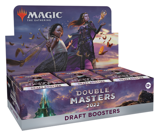 Magic the Gathering Double Masters 22 Draft Boosters (36 Boosters Per Display)