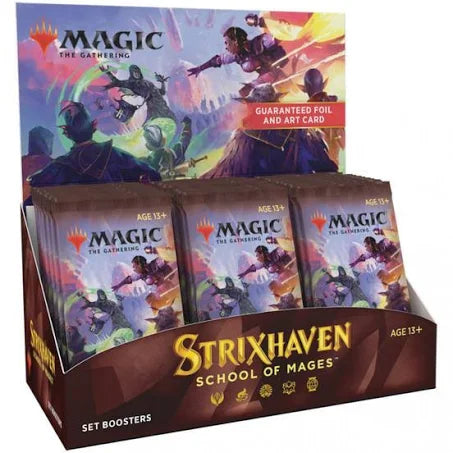 Magic the Gathering Strixhaven School of Mages Set Boosters (30 Boosters Per Display)