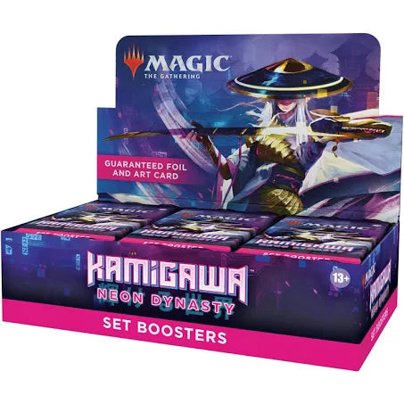 Magic the Gathering Kamigawa Neon Dynasty Set Booster (30 Boosters Per Display)